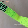 Reflecterende Led Groene Zebra Print Webbing Armband